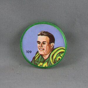 Nallys Chips(1963) - CFL Picture Disc -Don Getty Edmonton Eskimos -109 of 150